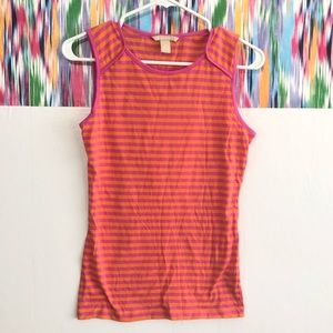 🦋 3/$15 Banana Republic Orange - pink tank XS